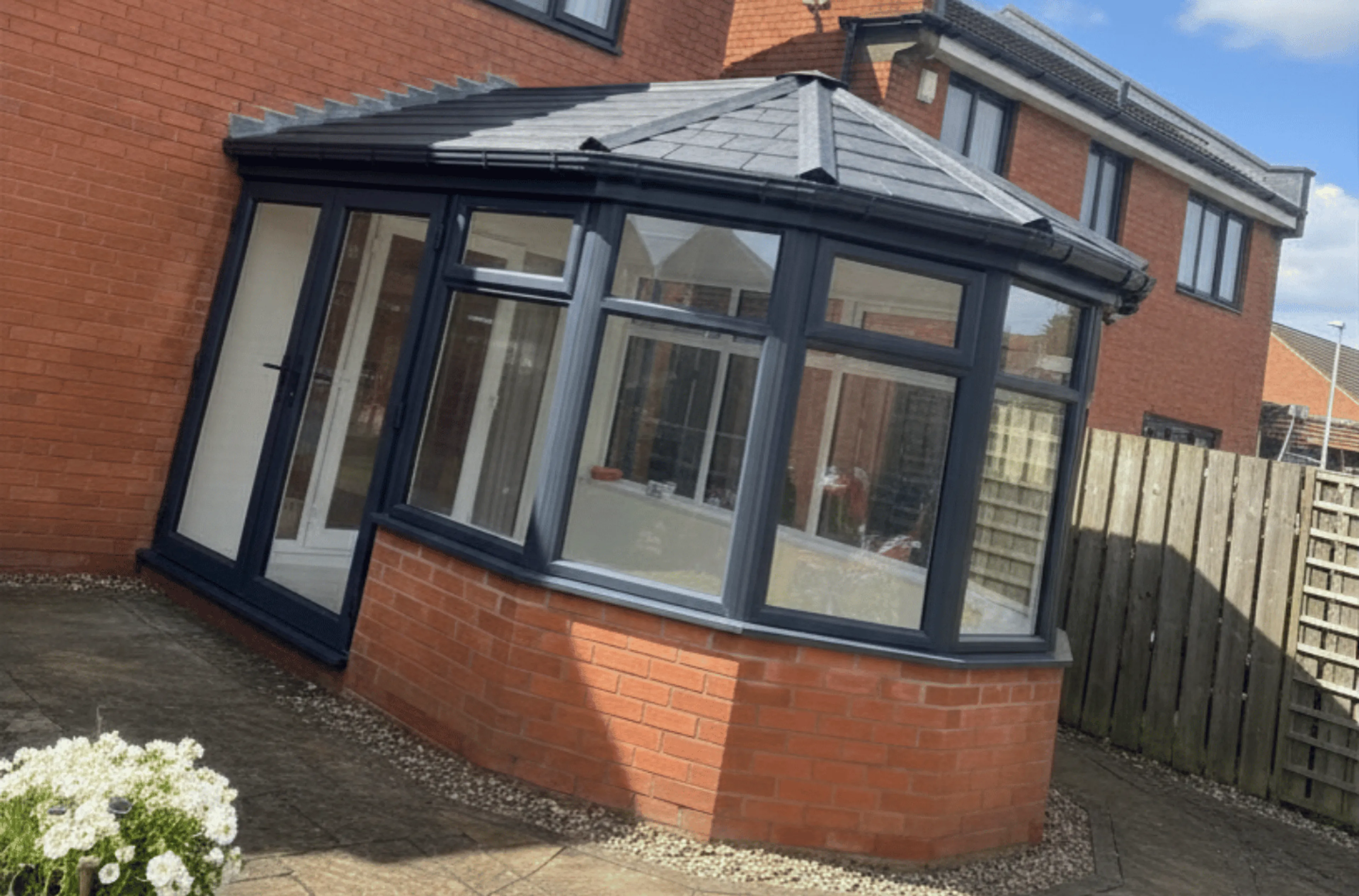 Anthracite Grey Conservatory