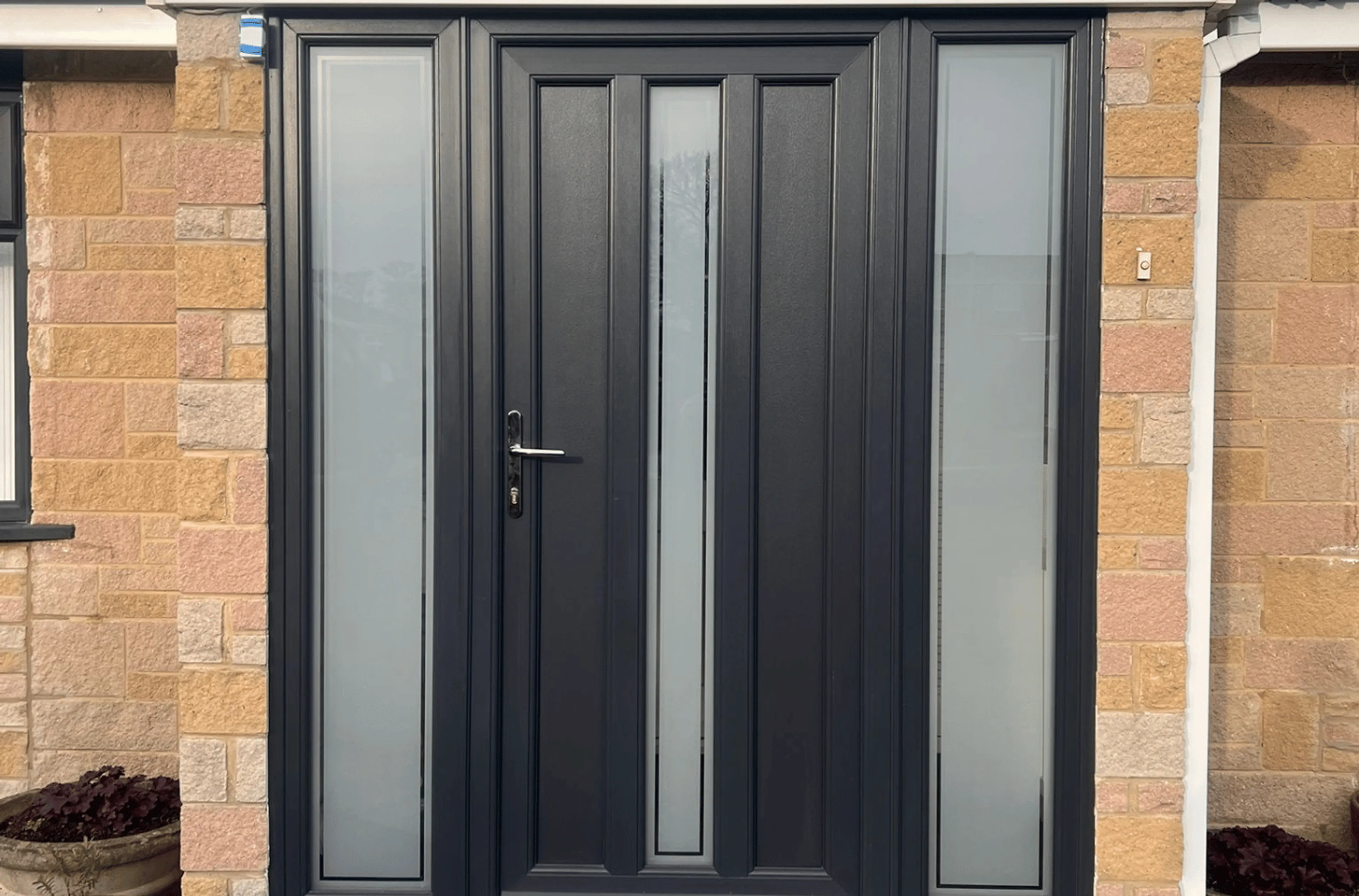 Front porch installation